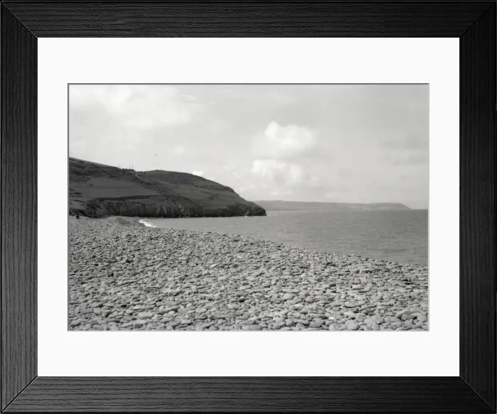 Framed Print : North Wales Pebble Beach Framed Print : North Wales Pebble Beach