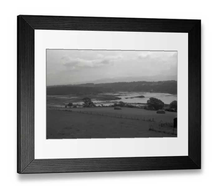 Framed Print : View toward the Menai Suspension Bridge Framed Print : View toward the Menai Suspension Bridge