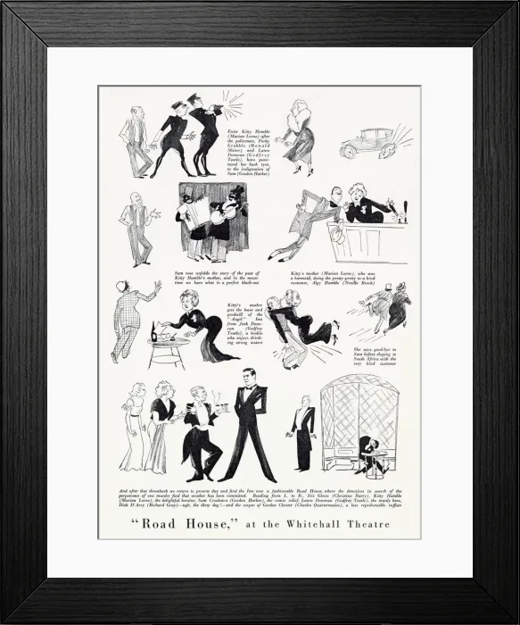 Framed Print : Road House at the Whitehall Theatre Framed Print : Road House at the Whitehall Theatre