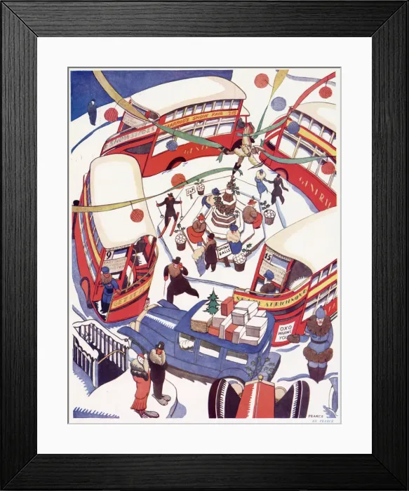 Framed Print : Eros Gets That Christmas Feeling by Pearce Framed Print : Eros Gets That Christmas Feeling by Pearce