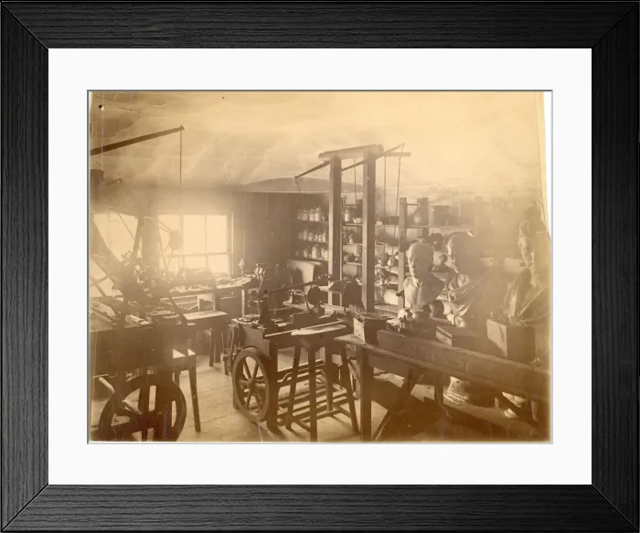 Framed Print : James Watts studio at his residence, Heathfield Hall Framed Print : James Watts studio at his residence, Heathfield Hall