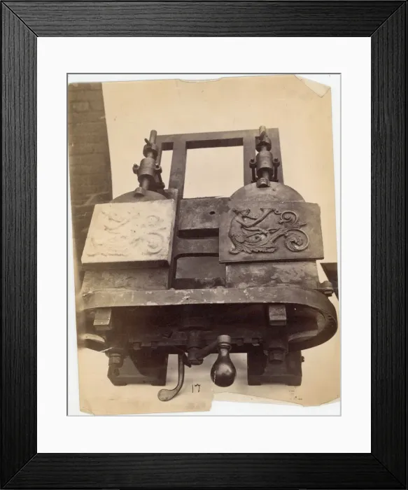 Framed Print : James Watts Sculpture copying machinery (eidograph) Framed Print : James Watts Sculpture copying machinery (eidograph)