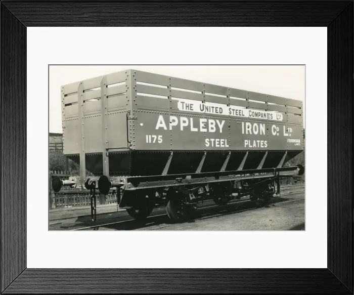 Framed Print : Appleby Iron Co wagon Framed Print : Appleby Iron Co wagon