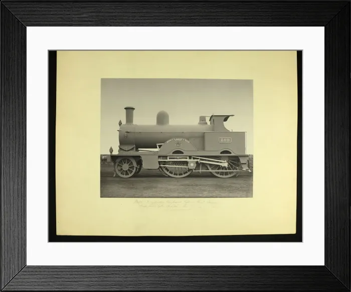 Framed Print : Locomotive no 300 Webbs patent compound engine Framed Print : Locomotive no 300 Webbs patent compound engine