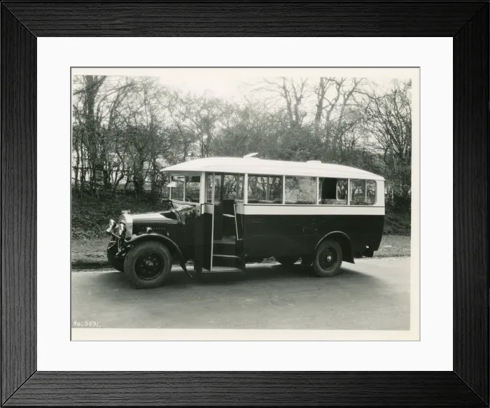 Framed Print : C Ross Enterprise bus Framed Print : C Ross Enterprise bus