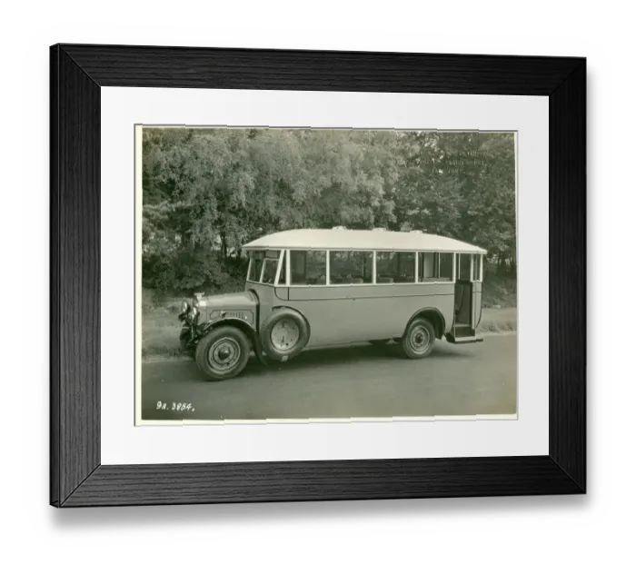 Framed Print : Hall Lewis Enchantress bus Framed Print : Hall Lewis Enchantress bus