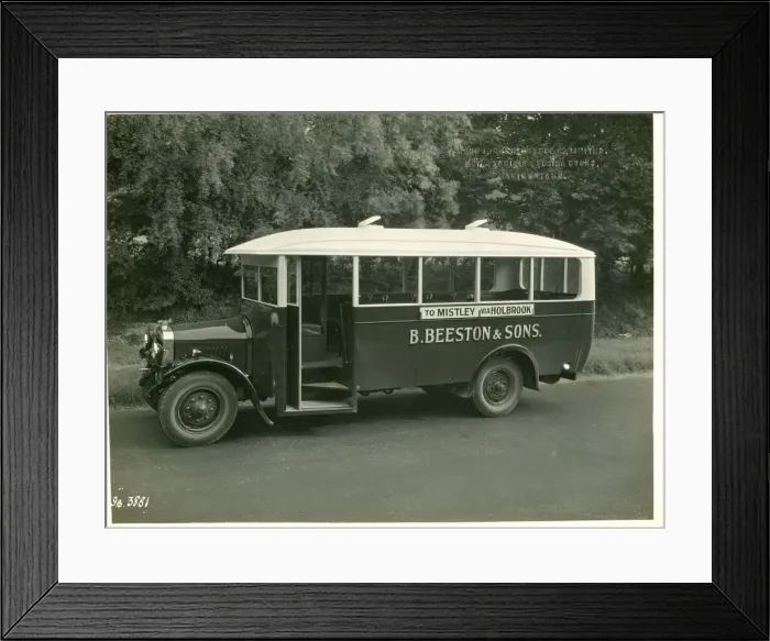 Framed Print : B Beeston and Sons Ross Enterprise bus Framed Print : B Beeston and Sons Ross Enterprise bus