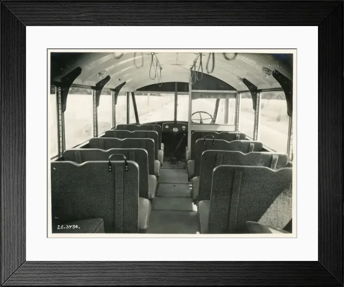 Framed Print : Hall Lewis Taurus interior Framed Print : Hall Lewis Taurus interior