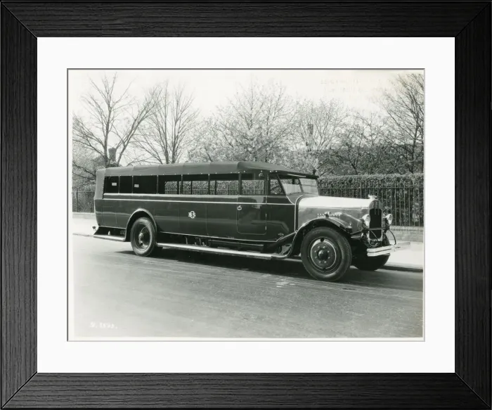 Framed Print : Bristol Co-operative Society, 25 seater on UB chassis Framed Print : Bristol Co-operative Society, 25 seater on UB chassis