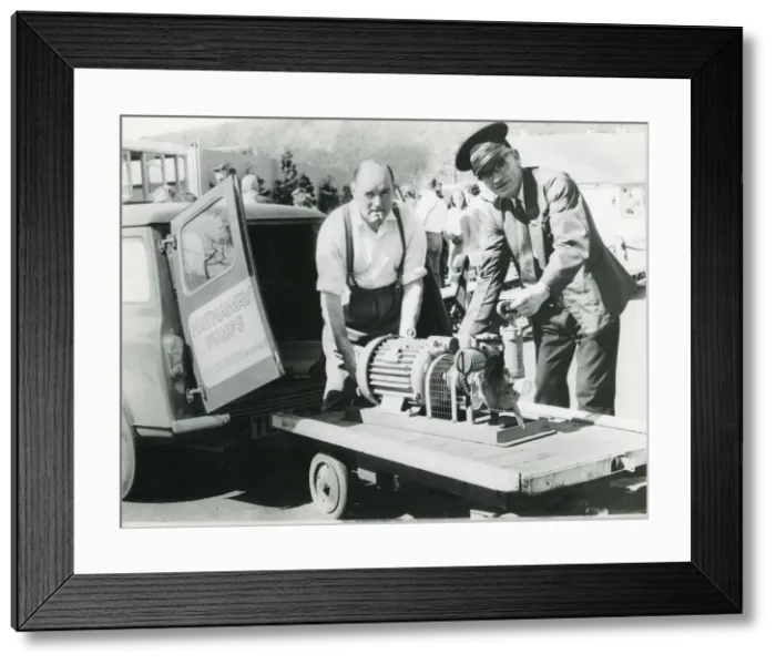 Framed Print : Engine test of machinery by Lawrence Hathaway Framed Print : Engine test of machinery by Lawrence Hathaway