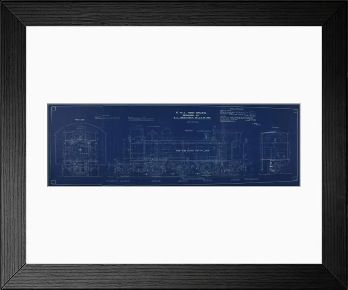 Framed Print : 6 WC tank engine by Richard Trevithick Framed Print : 6 WC tank engine by Richard Trevithick