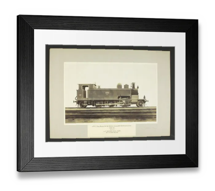 Framed Print : 6 WC tank engine by Richard Francis Trevithick Framed Print : 6 WC tank engine by Richard Francis Trevithick