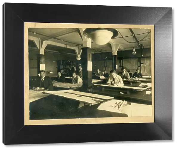 Photograph showing a workshop  /  class room of IAE Members