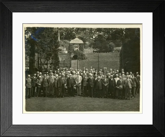 Framed Print : IMechE visit to the works of RA Lister & Co Ltd, Dursle Framed Print : IMechE visit to the works of RA Lister & Co Ltd, Dursle