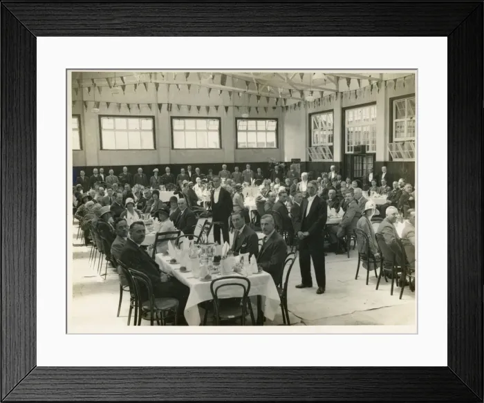 Framed Print : IMechE visit to the works of RA Lister & Co Ltd, Dursle Framed Print : IMechE visit to the works of RA Lister & Co Ltd, Dursle