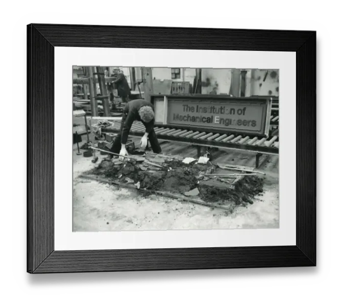 Framed Print : Name plate for loco The Institution of Mechanical Engineers Framed Print : Name plate for loco The Institution of Mechanical Engineers