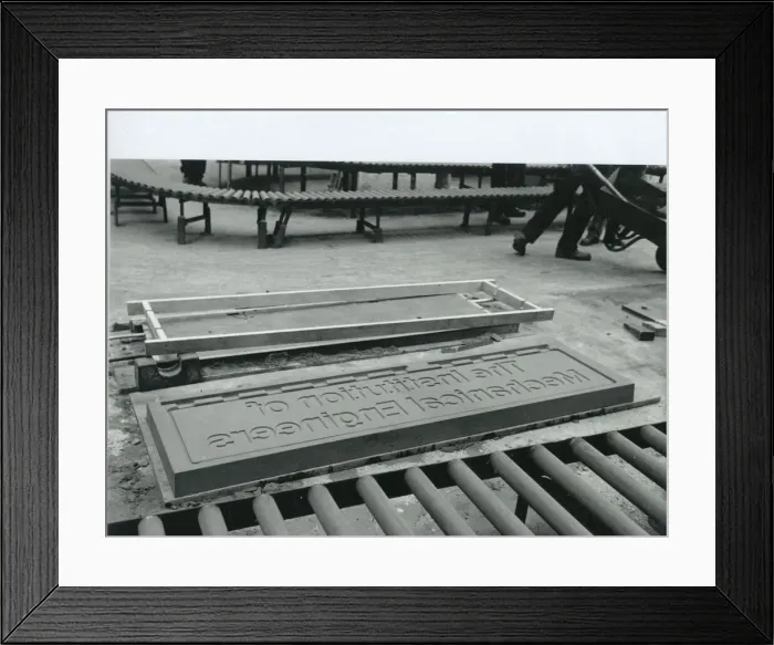 Framed Print : Name plate for loco The Institution of Mechanical Engineers Framed Print : Name plate for loco The Institution of Mechanical Engineers