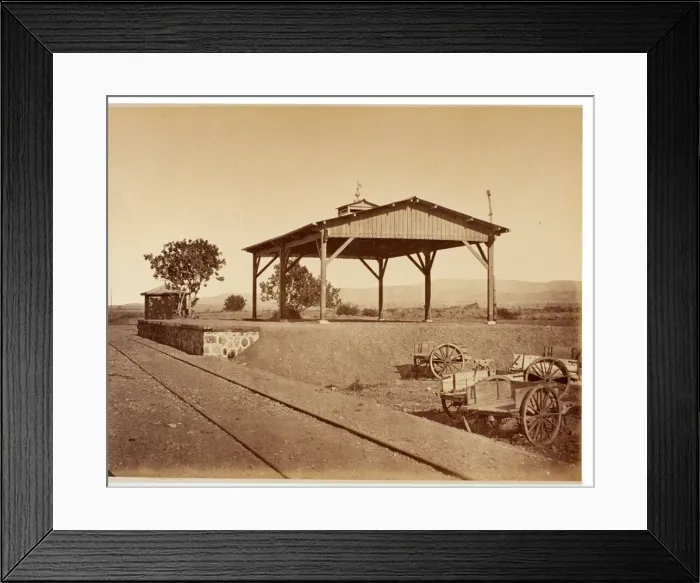 Framed Print : Alascheir Railway Asia Minor constructed by Samuel Bayliss Framed Print : Alascheir Railway Asia Minor constructed by Samuel Bayliss