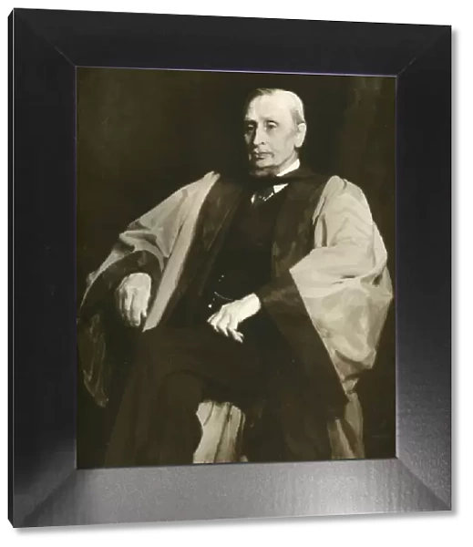 Photograph of a portrait of Unwin by Speed Harold