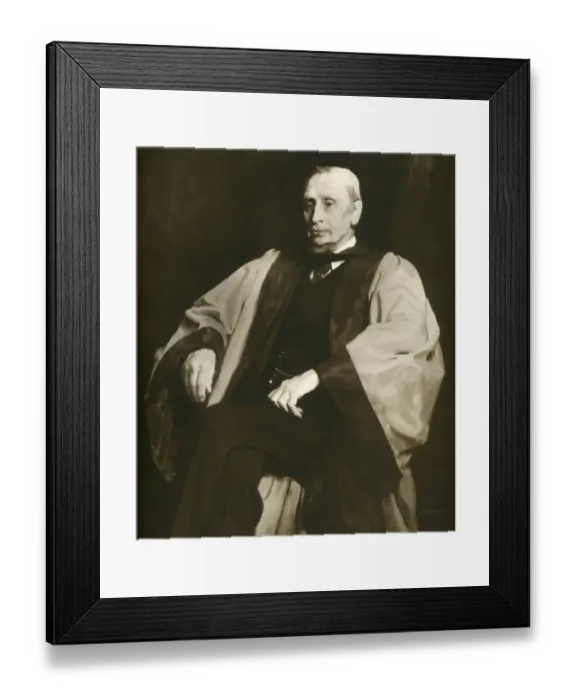 Framed Print : Photograph of a portrait of Unwin by Speed Harold Framed Print : Photograph of a portrait of Unwin by Speed Harold