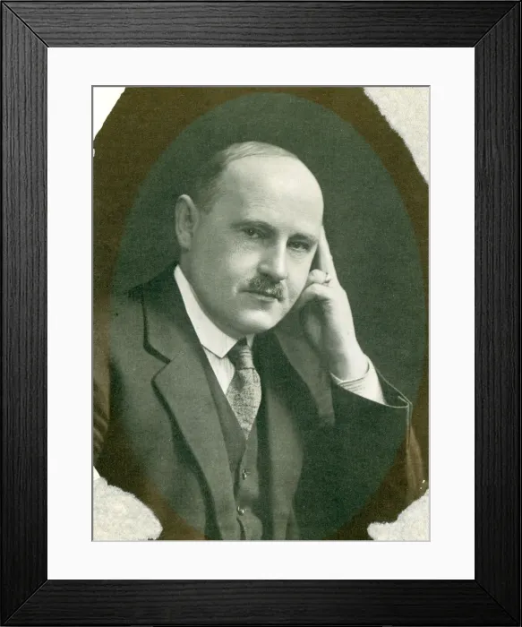 Framed Print : Portrait of Magnus Mowat, IMechE Secretary, 1920-1939 Framed Print : Portrait of Magnus Mowat, IMechE Secretary, 1920-1939