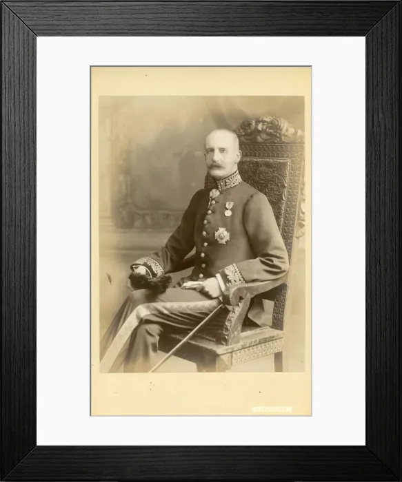 Framed Print : Portrait of Sir H Frederick Donaldson