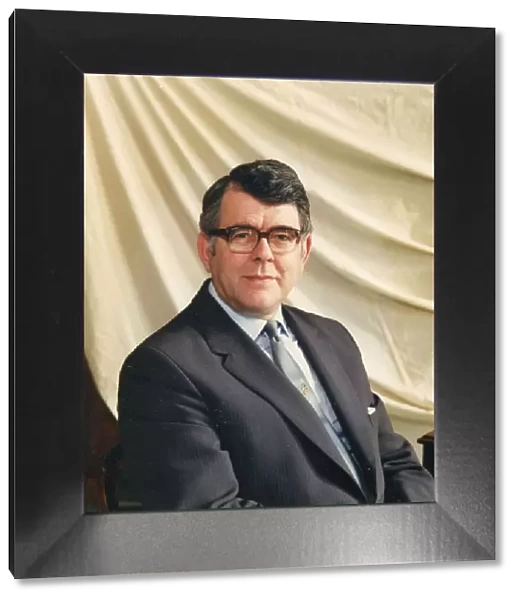 Portrait of Ronald W Mellor, IMechE Secretary, 1987-1993