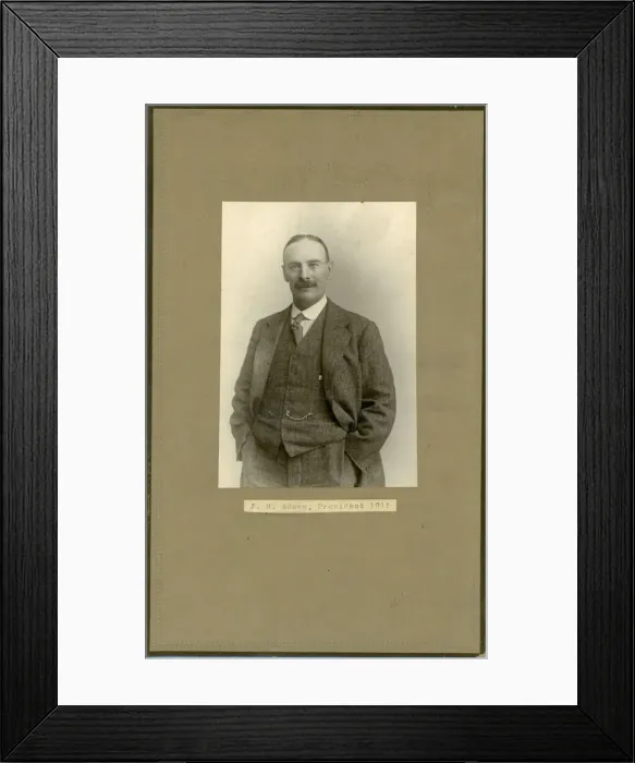 Framed Print : Portrait of John Henry Adams Framed Print : Portrait of John Henry Adams