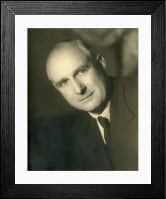 Framed Print : Portrait of Frank Radcliffe Framed Print : Portrait of Frank Radcliffe