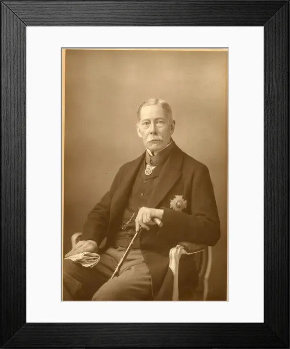Framed Print : Portrait of Sir Douglas Strutt Galton Framed Print : Portrait of Sir Douglas Strutt Galton