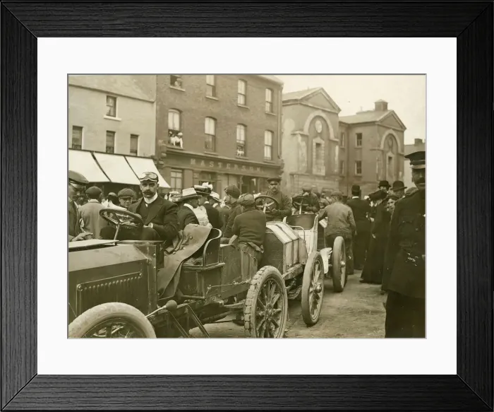 Framed Print : 4th Gordon Bennett Trophy, Stocks (Napier for Britain) Framed Print : 4th Gordon Bennett Trophy, Stocks (Napier for Britain)