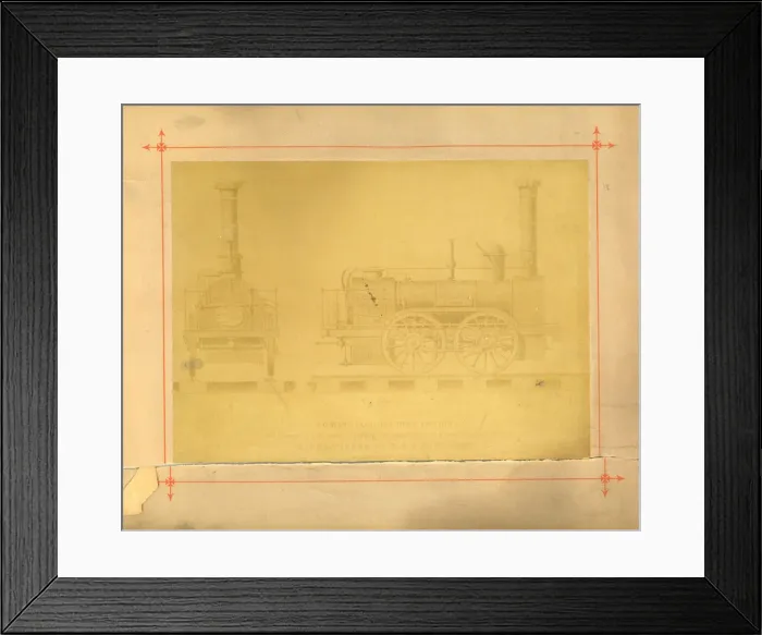 Framed Print : Robert Hawthorns locomotive - Newcastle & Carlisle Railway Framed Print : Robert Hawthorns locomotive - Newcastle & Carlisle Railway