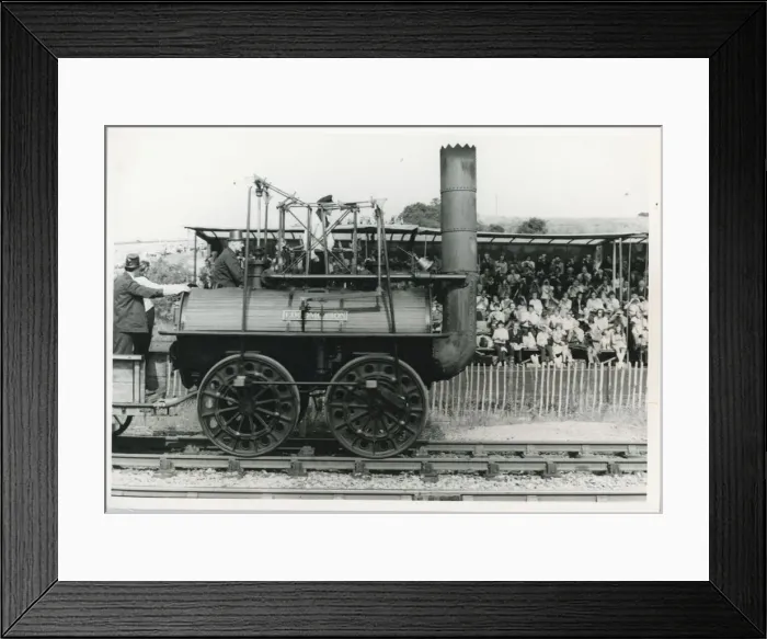 Framed Print : Locomotion by George Stephenson, 1825 Framed Print : Locomotion by George Stephenson, 1825
