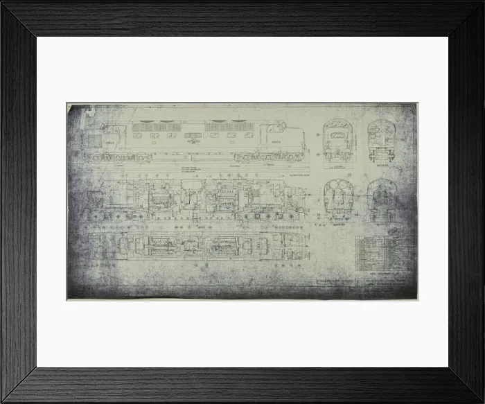 Framed Print : D Napier and Son - Deltic Framed Print : D Napier and Son - Deltic
