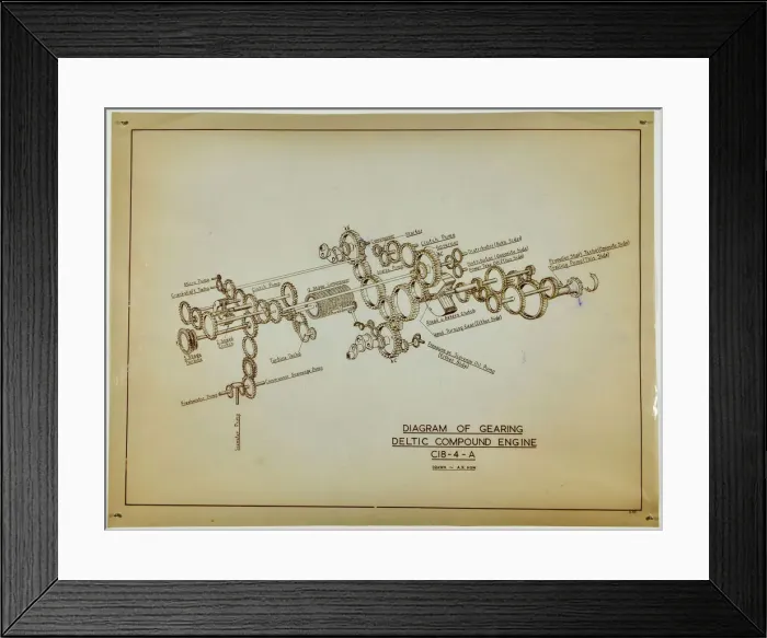 Framed Print : D Napier and Son - Deltic Framed Print : D Napier and Son - Deltic