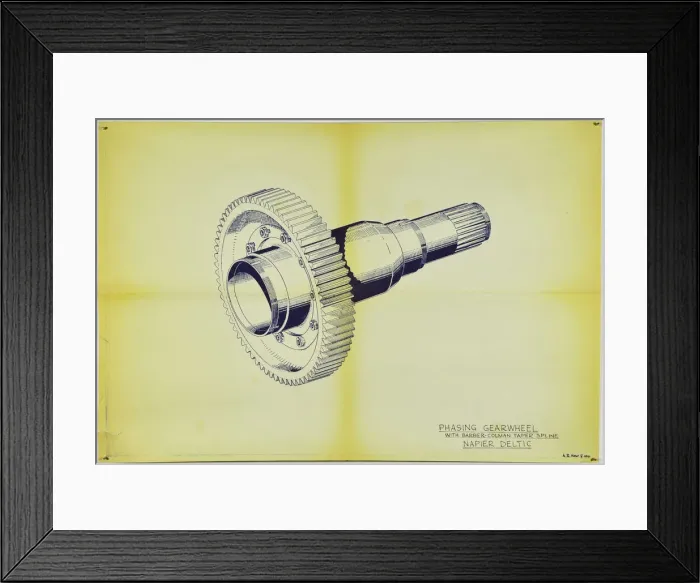 Framed Print : D Napier and Son - Deltic Framed Print : D Napier and Son - Deltic