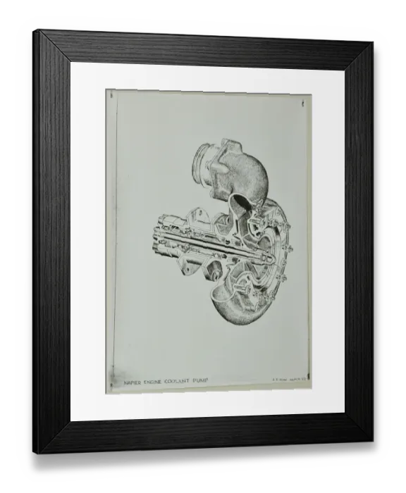Framed Print : D Napier and Son - Deltic Framed Print : D Napier and Son - Deltic