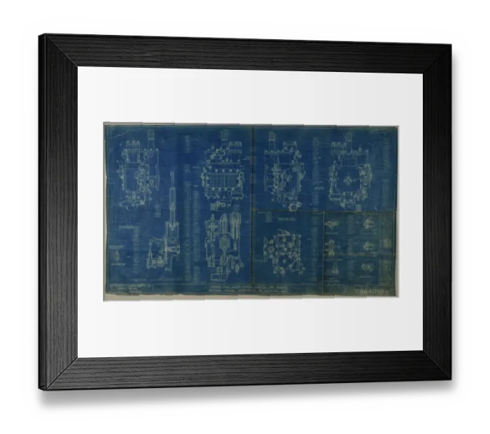 Framed Print : D Napier and Son - Sabre I, II & V Framed Print : D Napier and Son - Sabre I, II & V