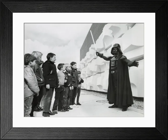 Framed Print : Darth Vader in Cornwall Framed Print : Darth Vader in Cornwall