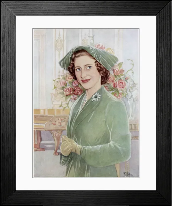 Framed Print : Princess Margaret Framed Print : Princess Margaret