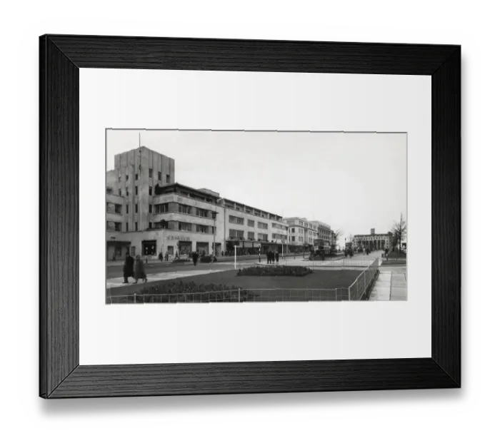 Framed Print : Main Street in Plymouth, Devon Framed Print : Main Street in Plymouth, Devon