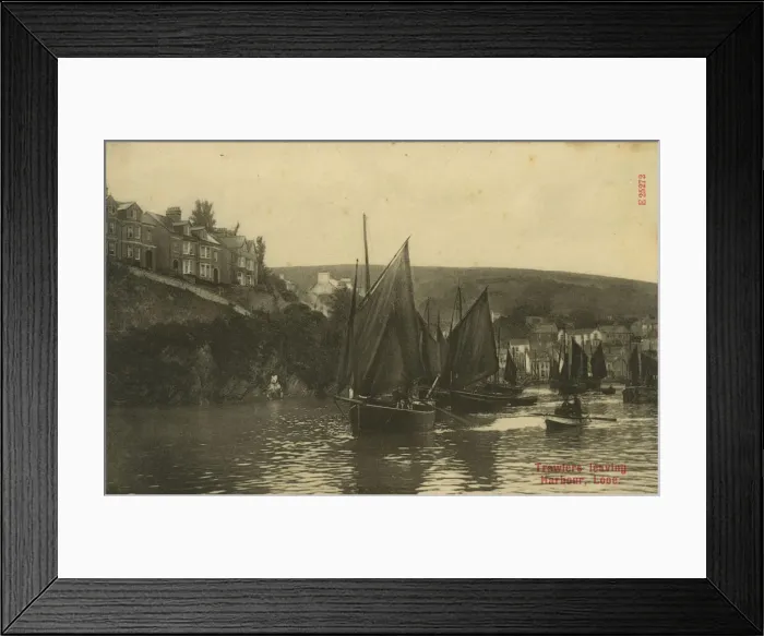 Framed Print : Sailboat Trawlers Framed Print : Sailboat Trawlers
