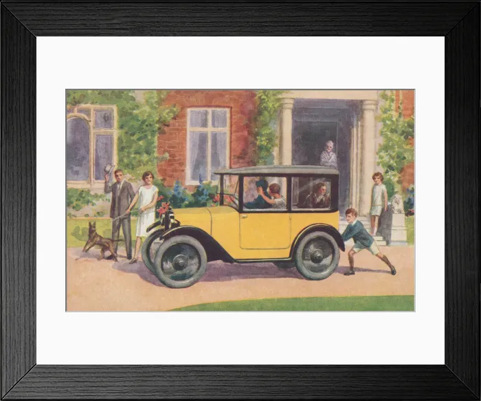Framed Print : Austin Seven car Framed Print : Austin Seven car
