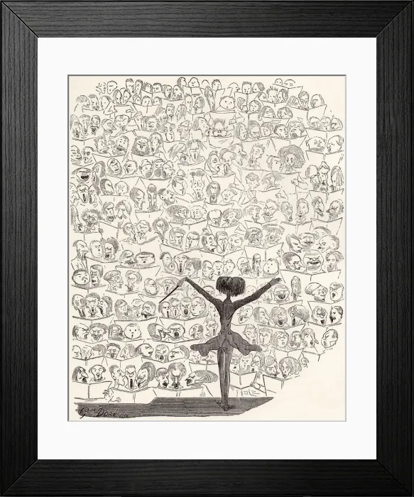 Framed Print : Gustave Dore (1832-1883) Framed Print : Gustave Dore (1832-1883)