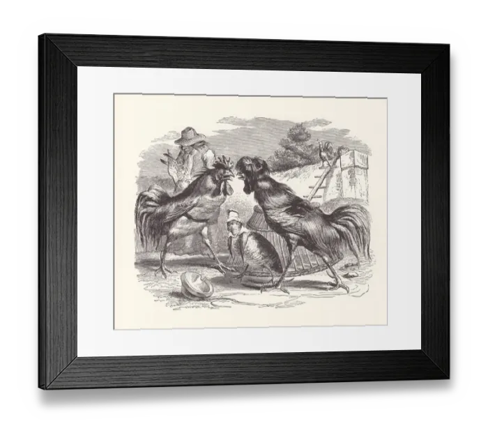 Framed Print : Grandville (1803-1847) Framed Print : Grandville (1803-1847)