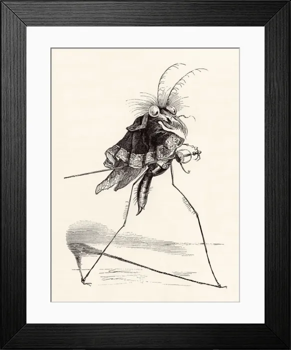 Framed Print : Grandville (1803-1847) Framed Print : Grandville (1803-1847)
