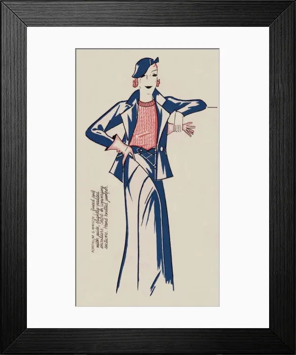 Framed Print : Fashion model Framed Print : Fashion model