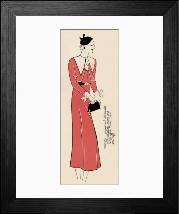 Framed Print : Fashion model Framed Print : Fashion model