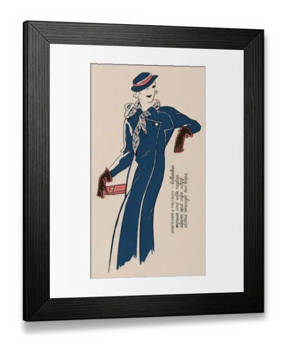 Framed Print : Fashion model Framed Print : Fashion model
