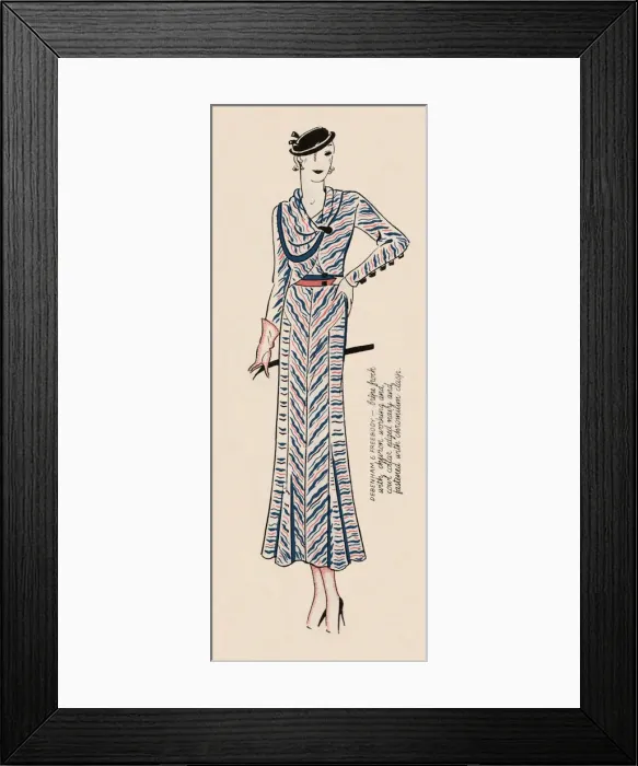 Framed Print : Fashion model Framed Print : Fashion model